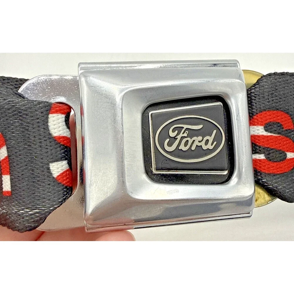 Buckle Down Ford Seatbelt Buckle Belt 